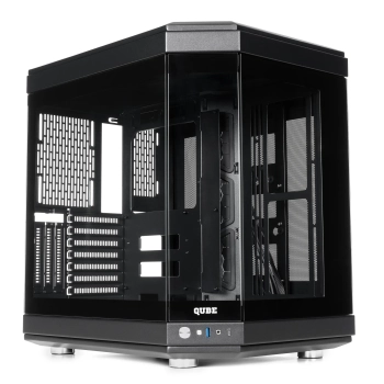 Купить Корпус QUBE F-TANK FULL BLACK - фото 1