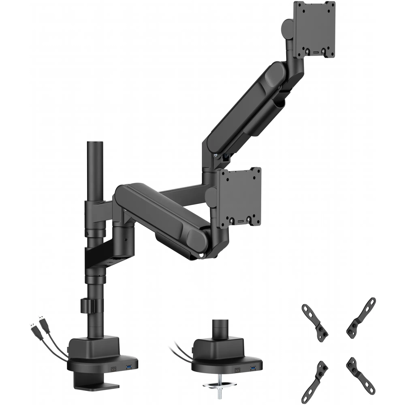 Купить Крепление для монитора (кронштейн) Officepro MAH752B 24-57" Black - фото 6