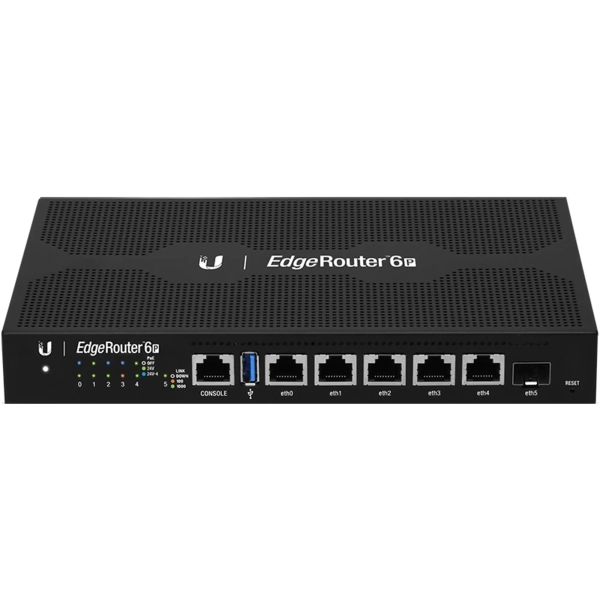 Купить Маршрутизатор Ubiquiti EdgeRouter 6P (ER-6P) - фото 1