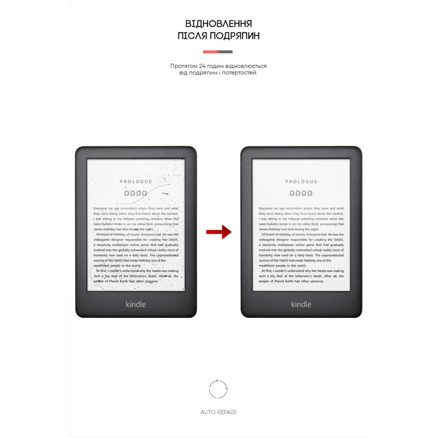 Купити Гідрогелева плівка ArmorStandart Matte для Amazon Kindle (10th Gen) (ARM66089) - фото 3