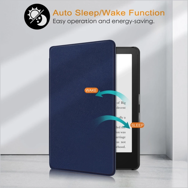 Купить Обложка Armorstandart Leather Case для Amazon Kindle Paperwhite 11th Gen 2021 Blue (ARM60751) - фото 6