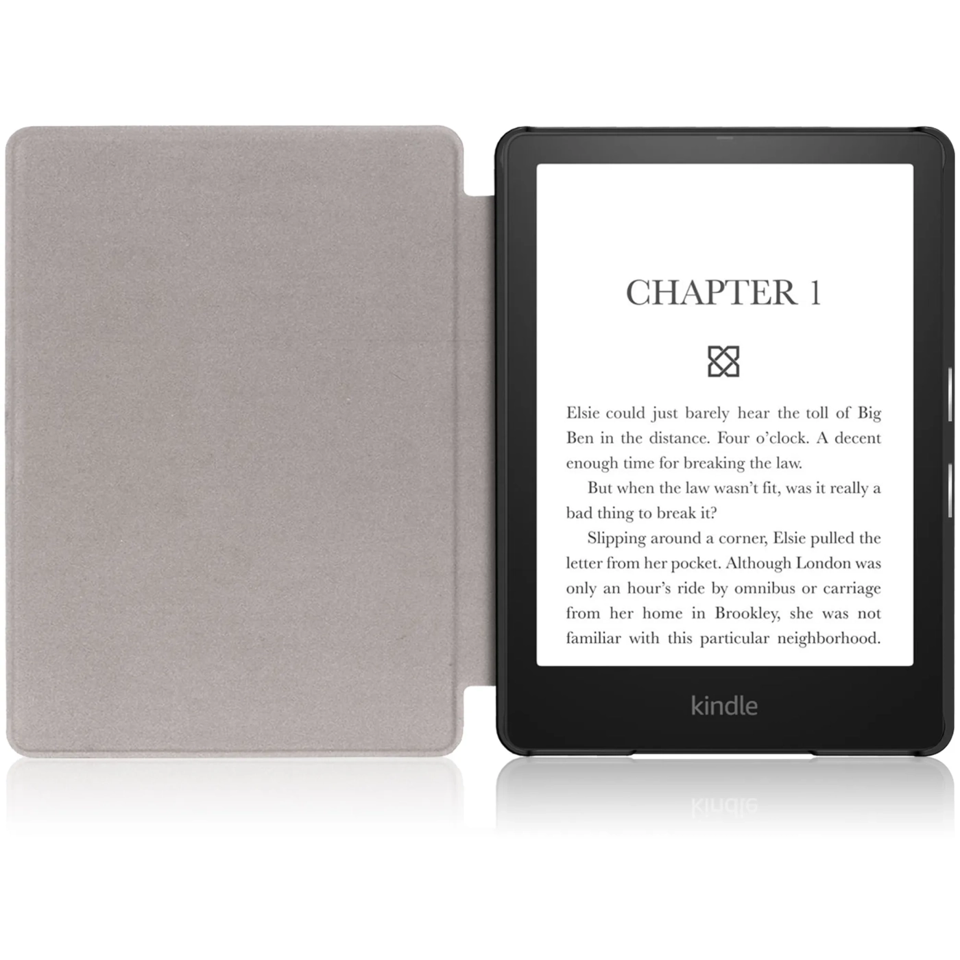 Купить Обложка Armorstandart Leather Case для Amazon Kindle Paperwhite 11th Gen 2021 Gray (ARM60750) - фото 5