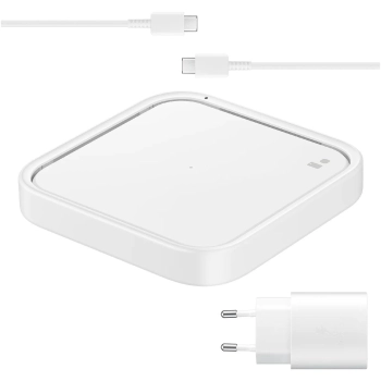 Купить Беспроводное зарядное устройство Samsung EP-P2400 15W (с СЗУ) White (EP-P2400TWEGEU) - фото 1