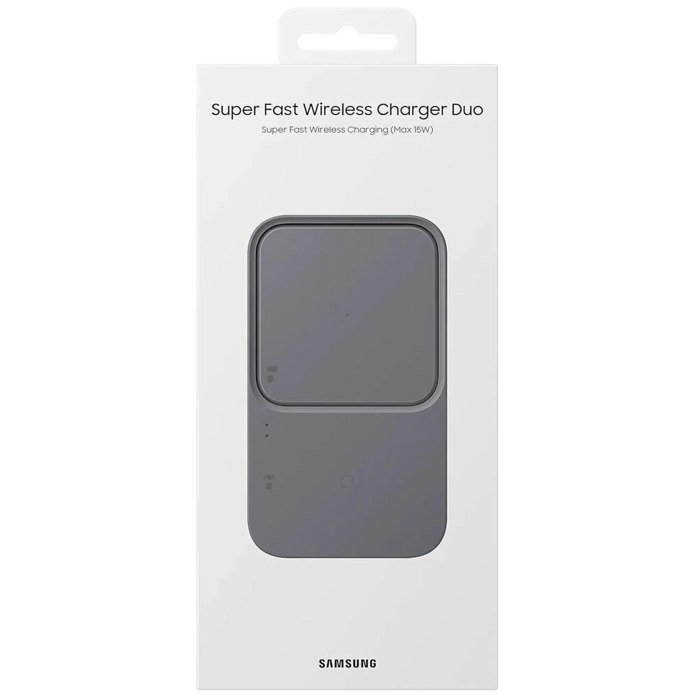 Купить Беспроводное зарядное устройство Samsung Duo EP-P5400 15W Dark Grey (EP-P5400BBEGEU) - фото 7