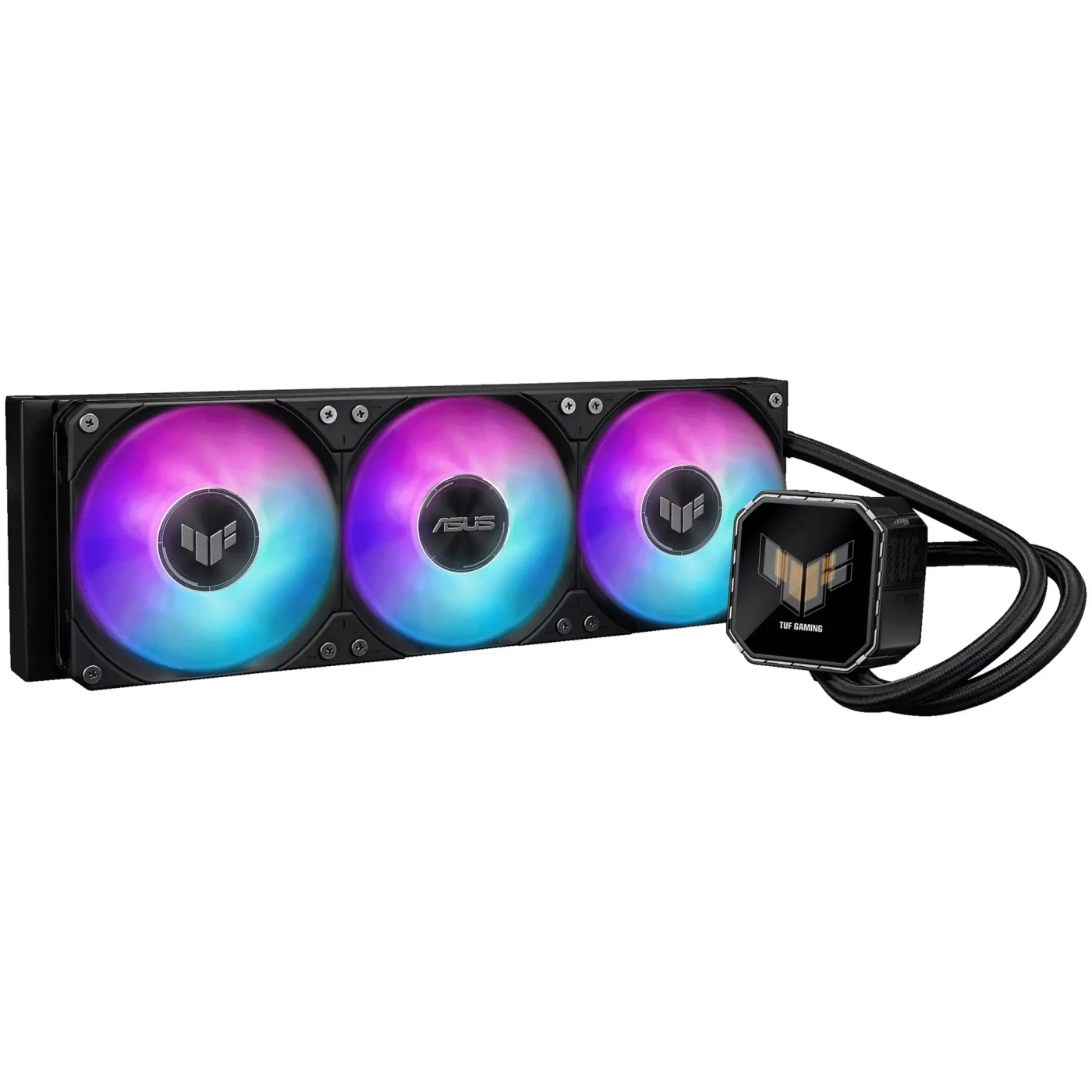 Купити Система водяного охолодження ASUS TUF Gaming LC III 360 ARGB LCD (90RC01A1-B0EAY0) - фото 2