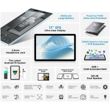 Купити Планшет Doogee U11 4/128GB Obsidian Black (U11_BK) - фото 12