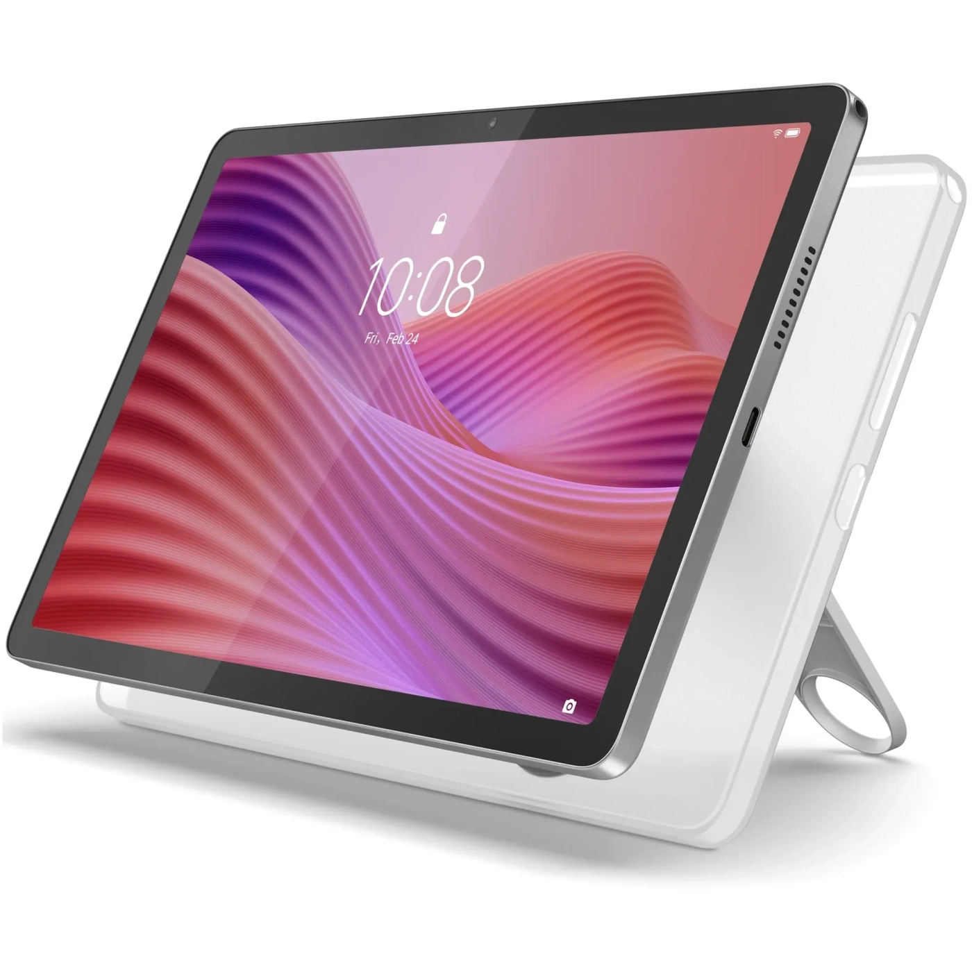 Купити Планшет Lenovo Tab TB311FU 4/128GB WiFi Luna Grey + Clear Case (ZAEH0006UA) - фото 4
