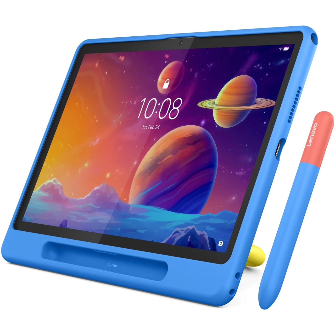 Купити Планшет Lenovo Tab TB311FU 4/128GB WiFi Luna Grey + Kids Bumper + Pen (ZAEH0075UA) - фото 4