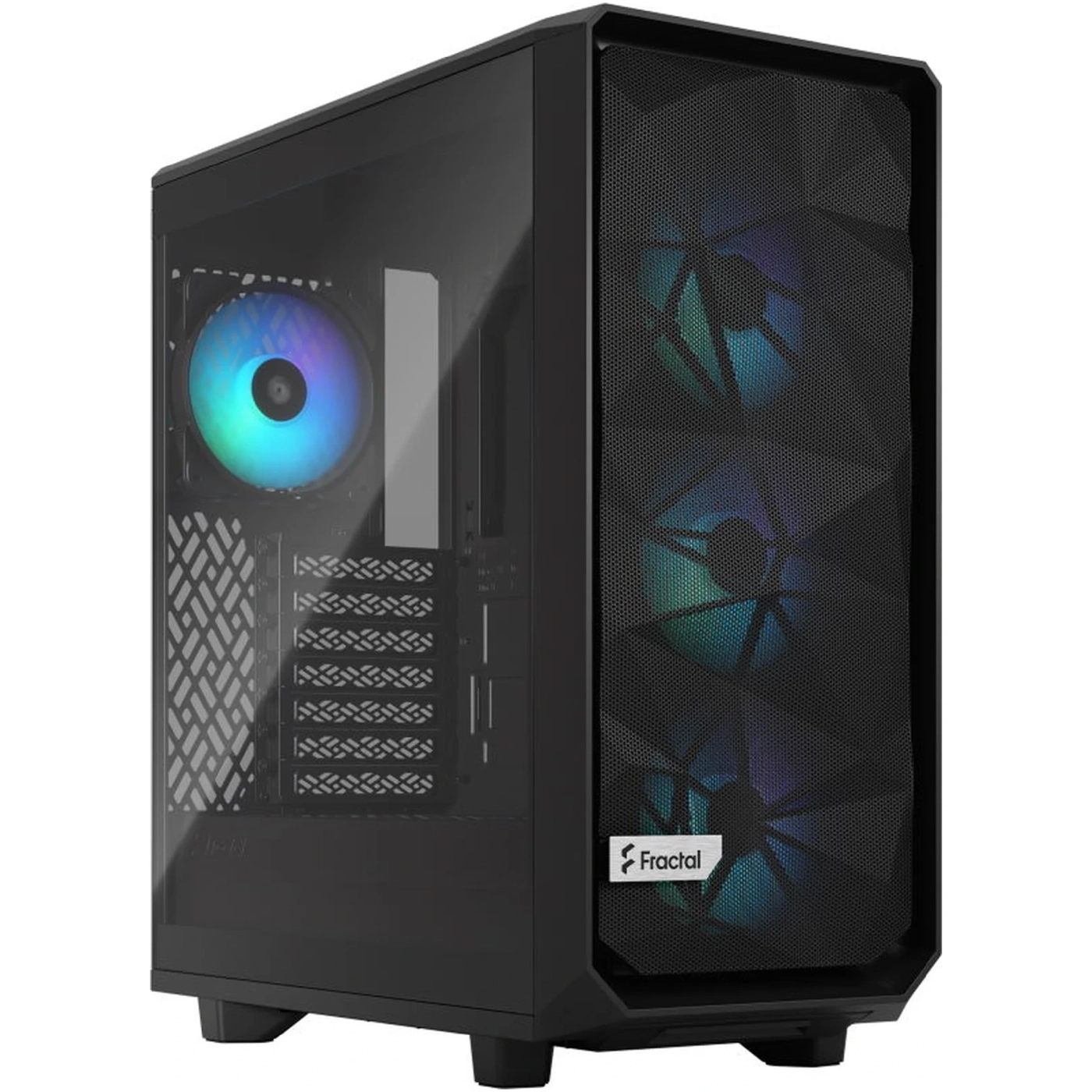 Купить Корпус Fractal Design Meshify 2 Compact RGB TG Light Tint (FD-C-MES2C-06) - фото 1