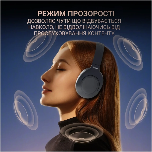 Купить Наушники Fifine X3 Wireless Black (X3_Fifine) - фото 9