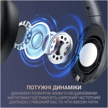 Купить Наушники Fifine X3 Wireless Black (X3_Fifine) - фото 12