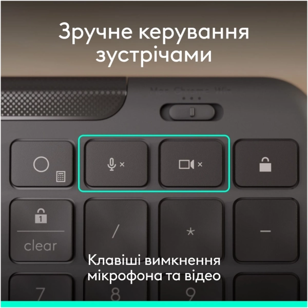 Купити Комплект клавіатура та мишка Logitech Signature Slim MK620 for Business UA Graphite (920-013349) - фото 2