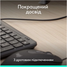Купити Комплект клавіатура та мишка Logitech Signature Slim MK620 for Business UA Graphite (920-013349) - фото 5