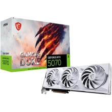 Купить Видеокарта MSI Nvidia GeForce RTX 5070 GAMING DUKE 3X OC WHITE 12G (G5070-12D3CW) - фото 1