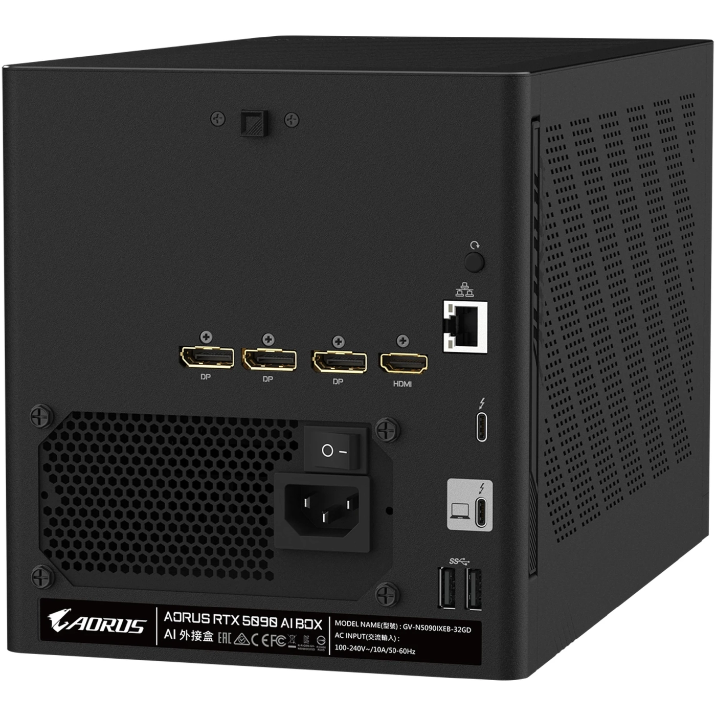 Купити Відеокарта GIGABYTE Nvidia GeForce RTX 5090 AORUS AI BOX 32G (GV-N5090IXEB-32GD) - фото 9