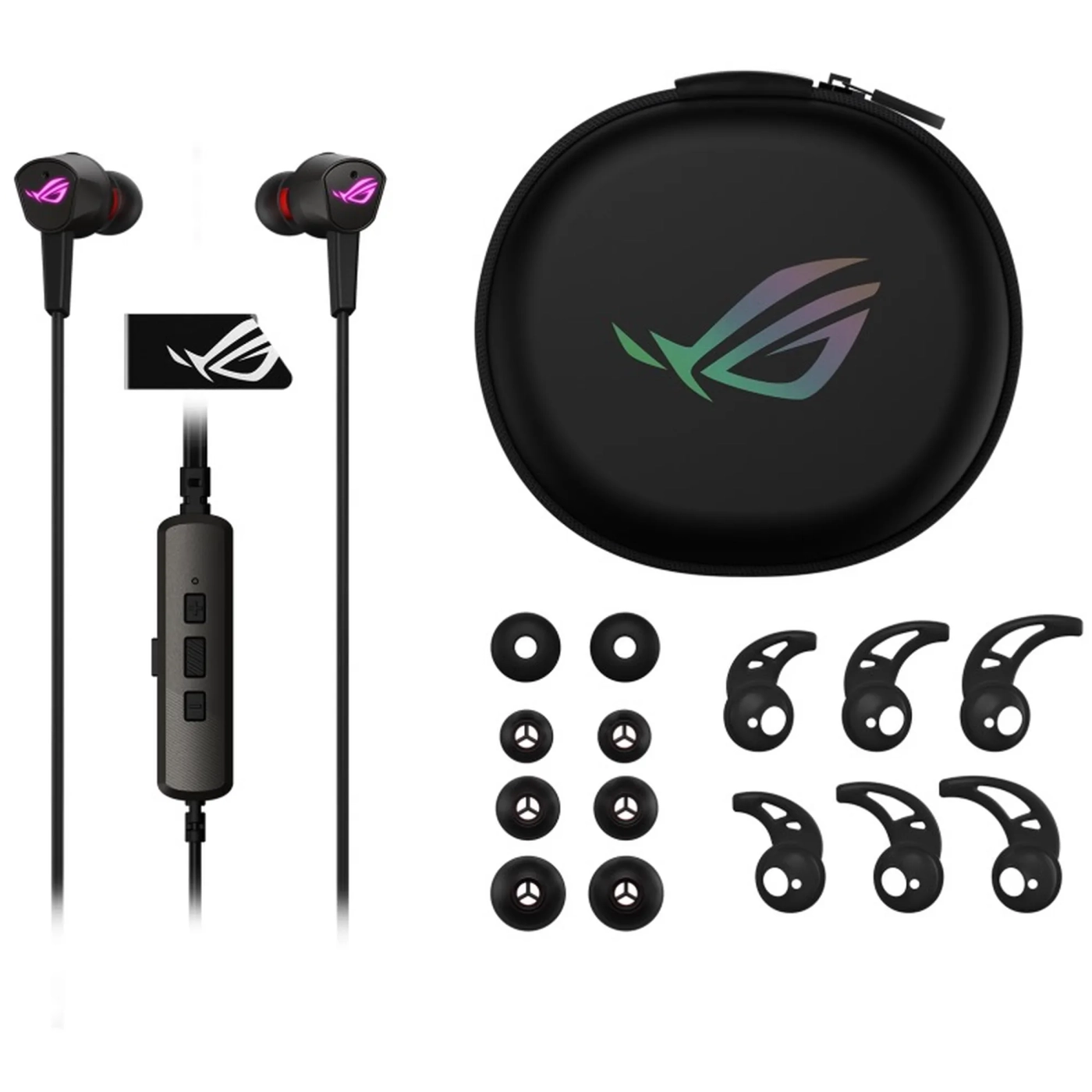 Купити Навушники ASUS ROG Cetra II USB-C Black (90YH02S0-B2UA00) - фото 4