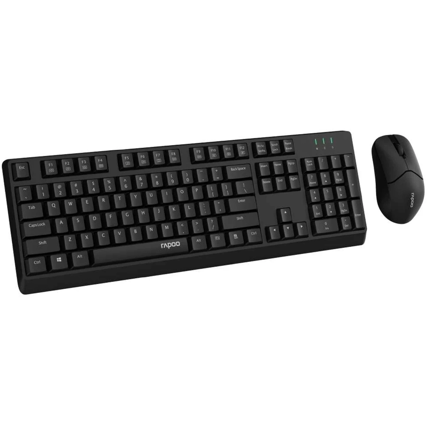 Купити Комплект клавіатура та мишка Rapoo X1500 Black Wireless - фото 2
