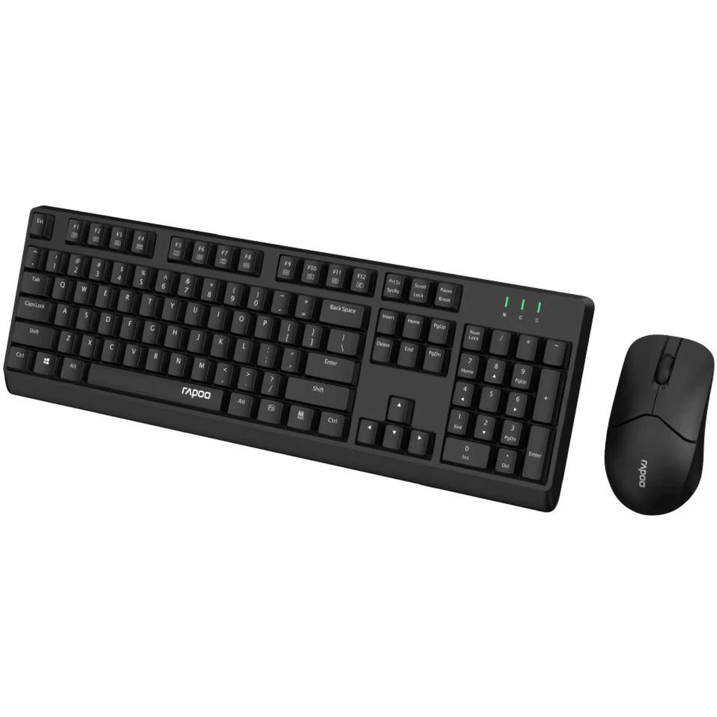 Купити Комплект клавіатура та мишка Rapoo X1500 Black Wireless - фото 3