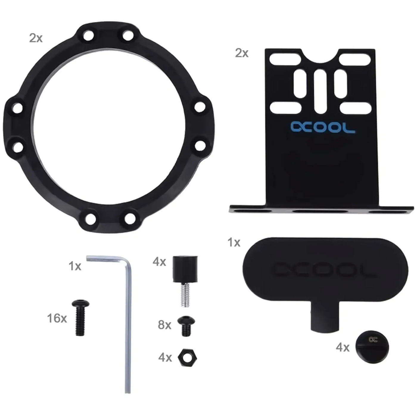 Купити Резервуар Alphacool Eisdecke D5 Dual Acrylic Attachment (13312) - фото 7