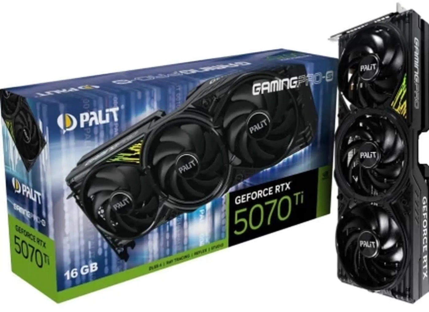 Купить Видеокарта Palit Nvidia GeForce RTX 5070 Ti GamingPro-S 16GB (NE7507T019T2-GB2031U) - фото 9