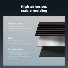Купити Двостороння PET пластина CREALITY Dual-Sided Printing PET Light Pilla Platform Board 315x310mm (4004090145) - фото 9