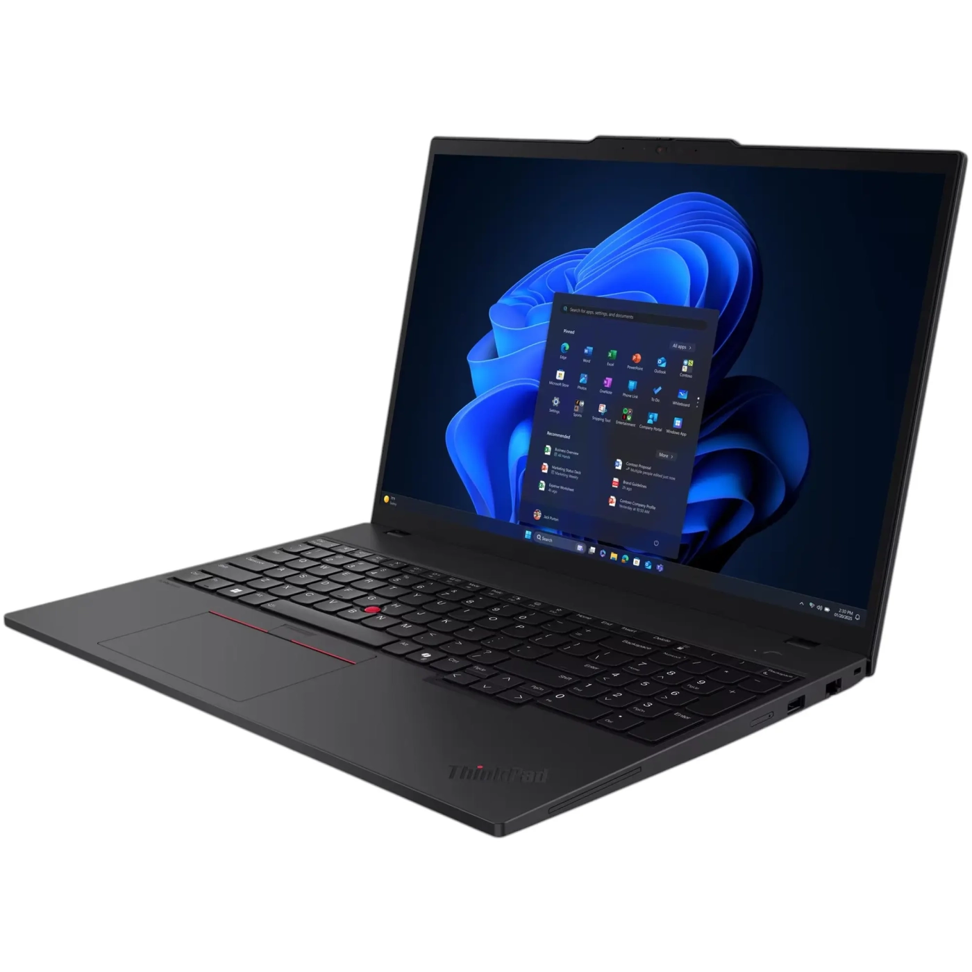 Купити Ноутбук Lenovo ThinkPad T16 Gen 4 Black (21QFS0AJ00) - фото 2