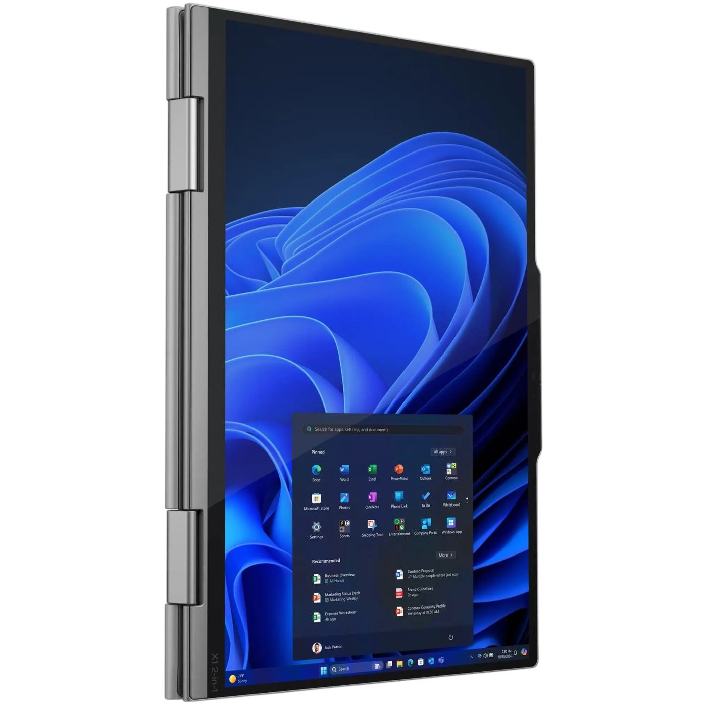 Купить Ноутбук Lenovo ThinkPad X1 2-in-1 Gen 10 (21NVS0LJ00) - фото 5