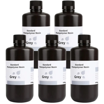 Купити Фотополімерна смола ELEGOO Standard Resin 5кг, сірий (50.103.0001) - фото 1