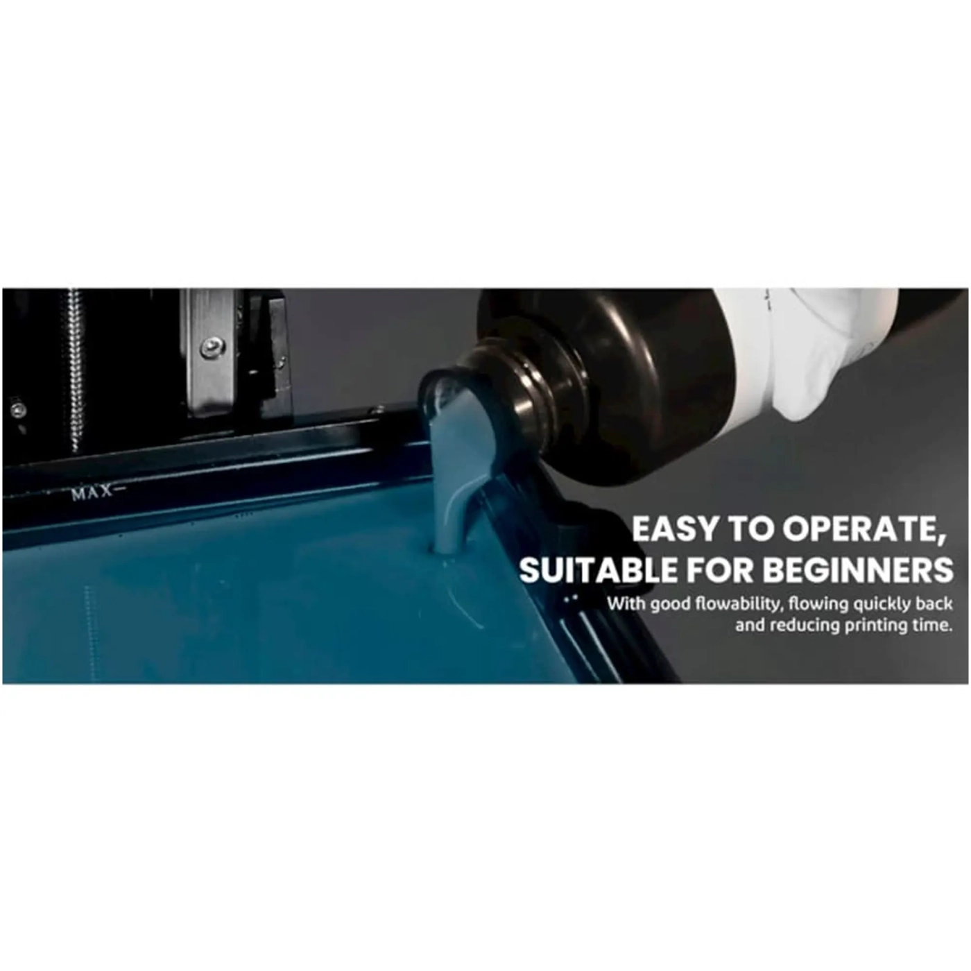 Купити Фотополімерна смола ELEGOO Standard Resin 5кг, сірий (50.103.0001) - фото 2