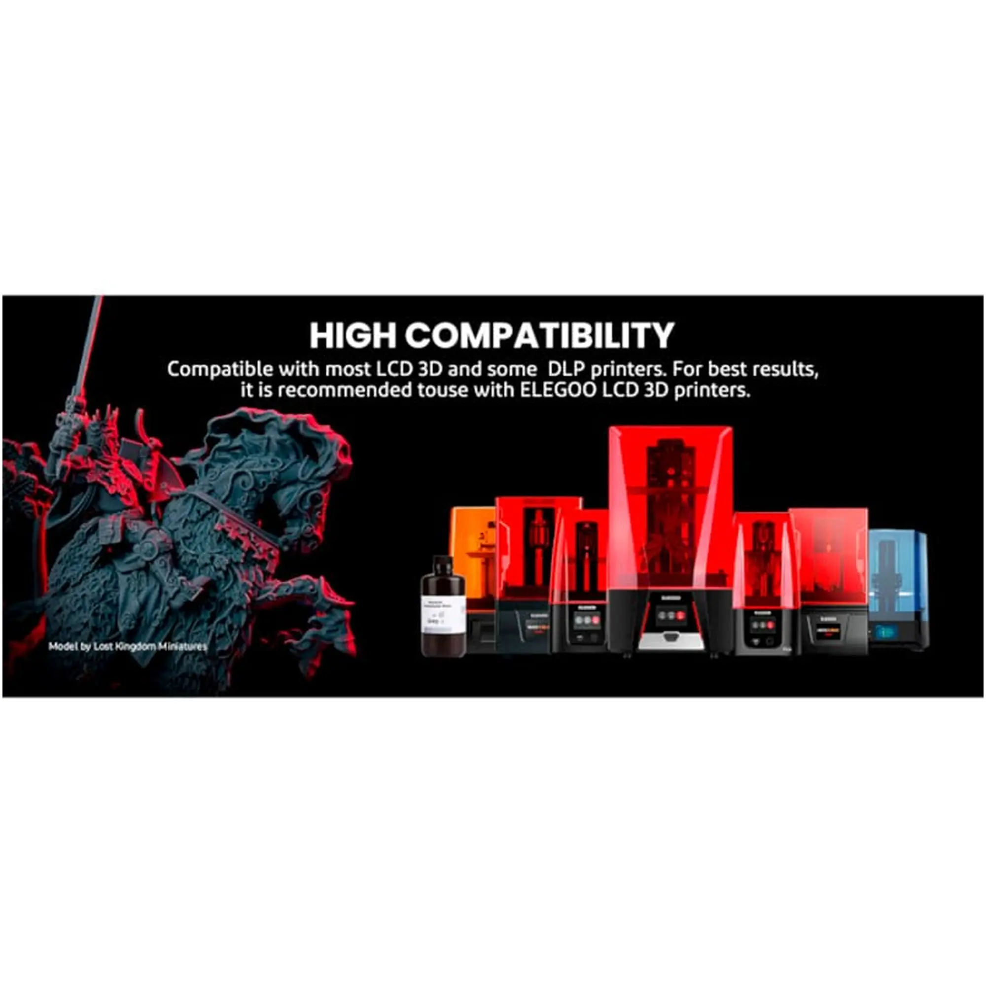 Купити Фотополімерна смола ELEGOO Standard Resin 5кг, сірий (50.103.0001) - фото 4