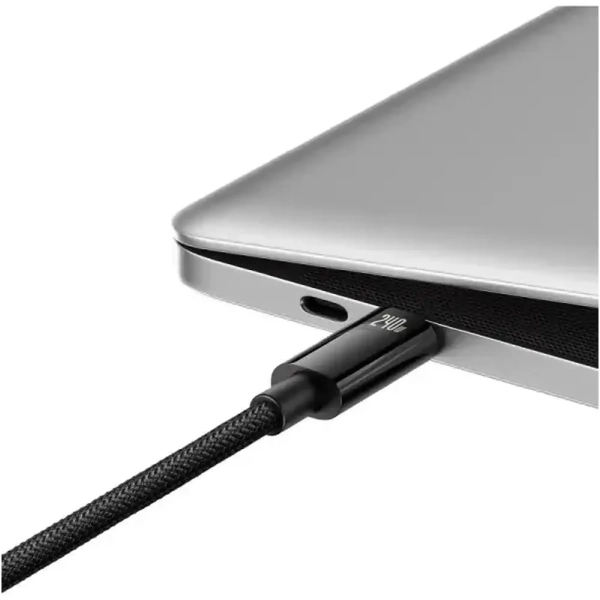 Купить Кабель Baseus Tungsten Gold Fast Charging Data Cable Type-C to Type-C 240W 1m Black (CAWJ040001) - фото 4