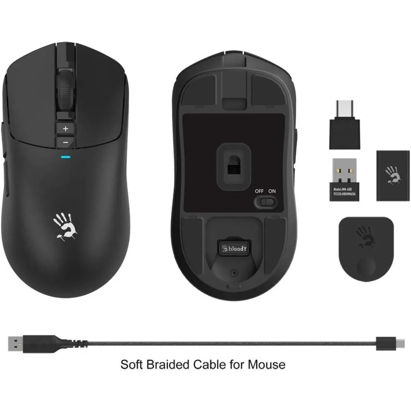 Купить Мышь A4Tech Bloody R72 Pro Black - фото 7