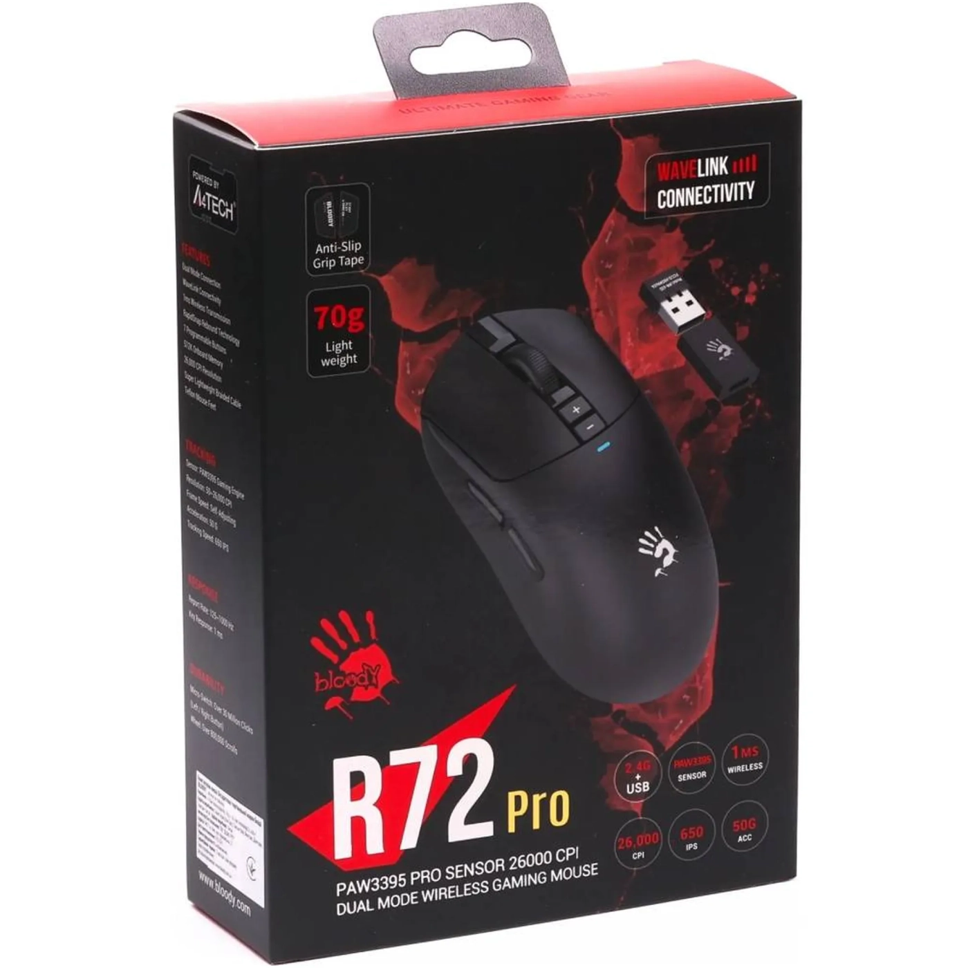 Купить Мышь A4Tech Bloody R72 Pro Black - фото 8