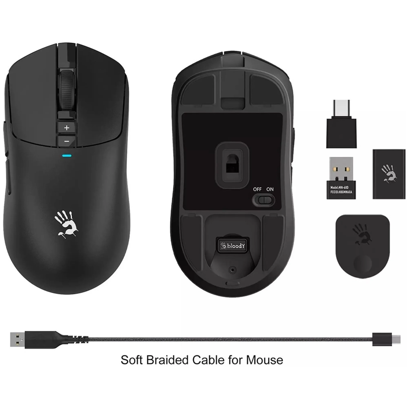 Купити Миша A4Tech Bloody R72 Ultra Black - фото 9