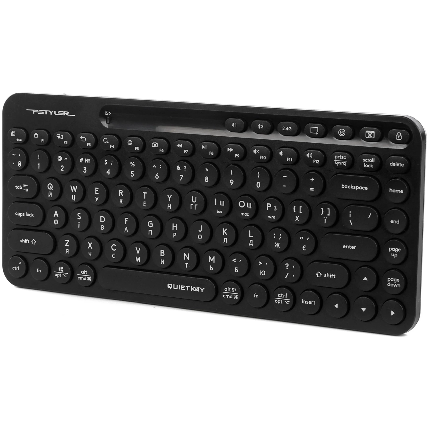 Купить Клавиатура A4Tech Fstyler FBK36С AS Black - фото 2