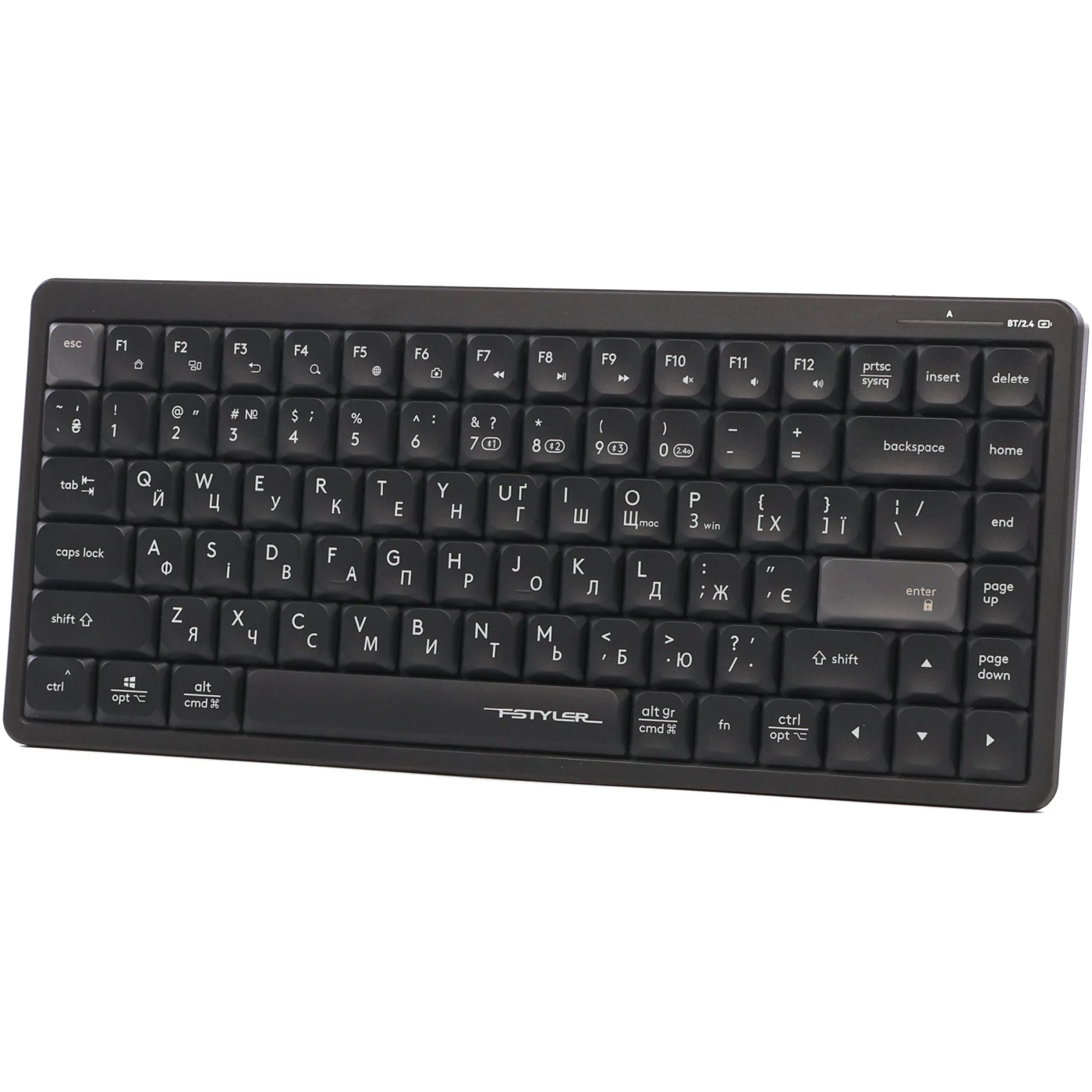 Купити Клавіатура A4Tech Fstyler FBX53C Black - фото 3