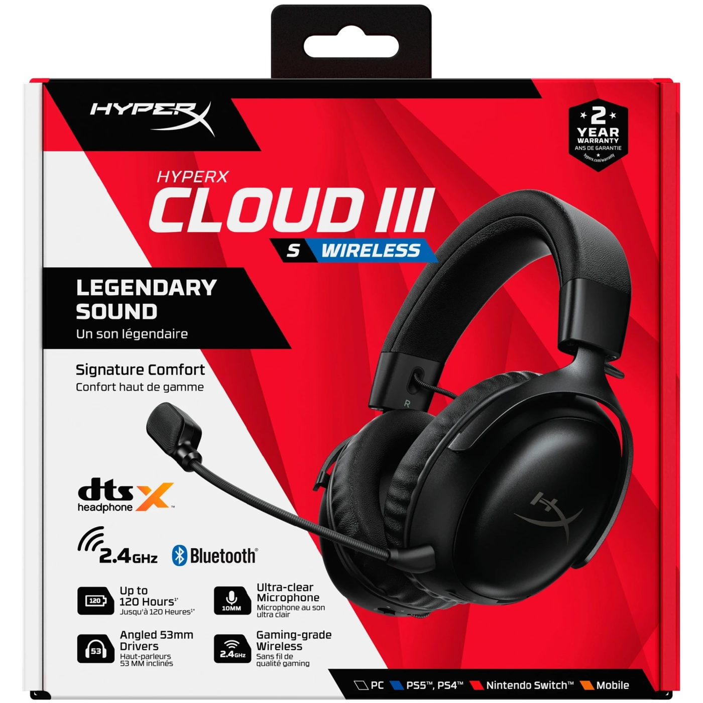 Купити Навушники HyperX Cloud III S Wireless Black (A59YZAA) - фото 7