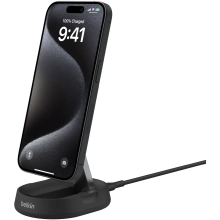 Купить Беспроводное зарядное устройство Belkin 15Вт Magnetic Stand Qi2 (WIA008VFBK) - фото 6