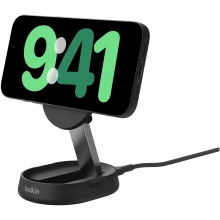 Купить Беспроводное зарядное устройство Belkin 15Вт Magnetic Stand Qi2 (WIA008VFBK) - фото 7