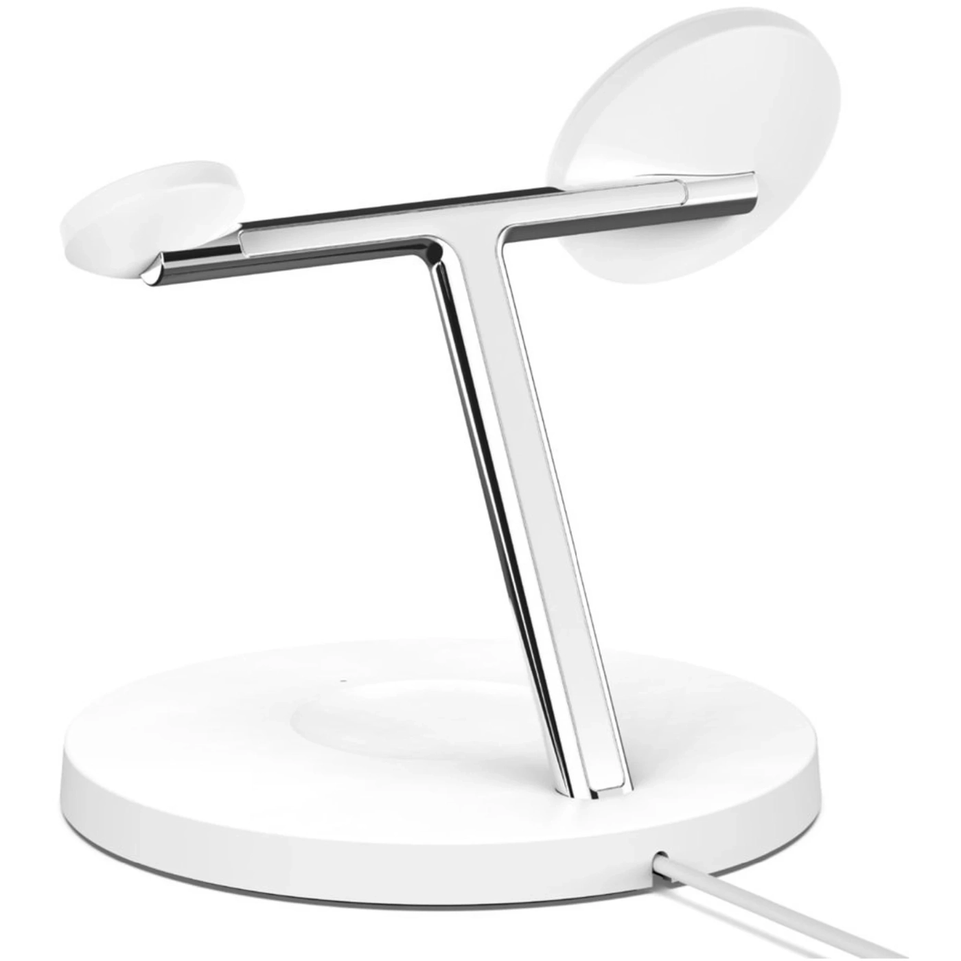 Купить Беспроводное зарядное устройство Belkin 3в1 MagSafe White (WIZ017VFWH) - фото 4
