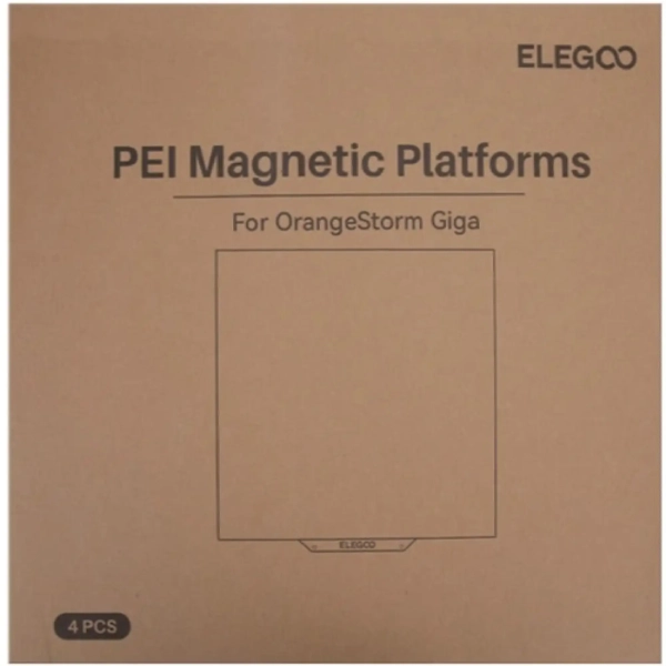 Купити Накладка для платформы ELEGOO с PEI покрытием для 3D принтера OrangeStorm Giga (50.204.0105) - фото 3