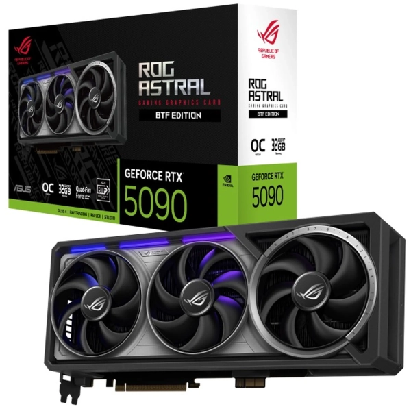 Купити Відеокарта ASUS Nvidia GeForce RTX 5090 ROG Astral BTF OC 32GB GDDR7 (ROG-ASTRAL-RTX5090-O32G-BTF-GAMING) - фото 9
