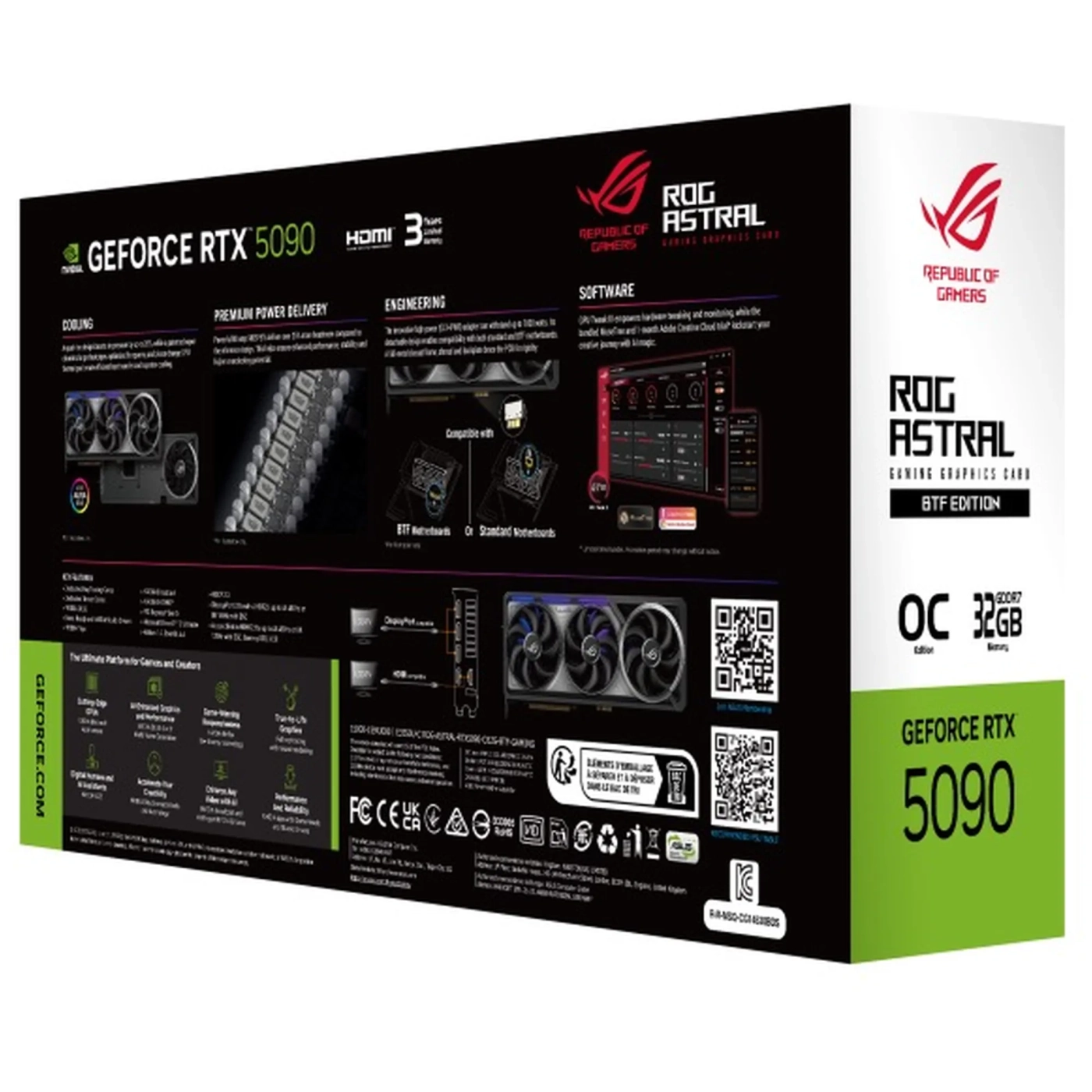 Купити Відеокарта ASUS Nvidia GeForce RTX 5090 ROG Astral BTF OC 32GB GDDR7 (ROG-ASTRAL-RTX5090-O32G-BTF-GAMING) - фото 11