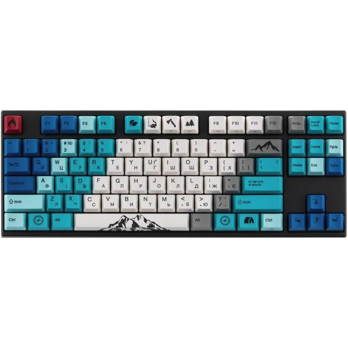 Купити Клавіатура Varmilo APG87 Summit R1 K-Prestige Silent (A94A050F8A5A17A007) - фото 1