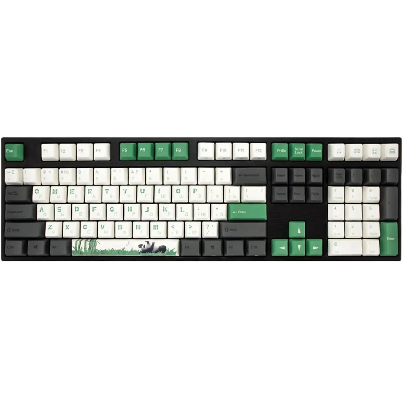 Купити Клавіатура Varmilo APT108 Panda R2 K-Prestige Silent (A93A029F8A5A17A007) - фото 1