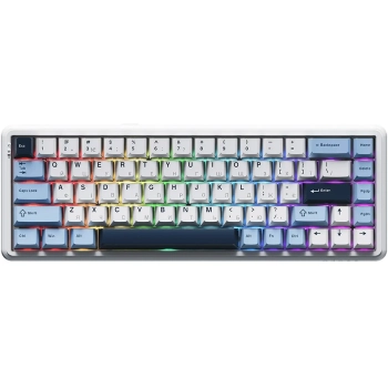Купити Клавіатура Ajazz AK680 MAX (8+8K) RGB Magnetic Switches Wireless Blue/White/Dark (AK680-M-BWD-A) - фото 1