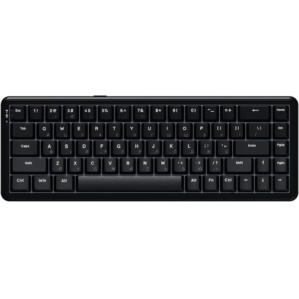 Купити Клавіатура Ajazz AK680 MAX RGB Magnetic Switches Black (AK680-WM-B-A) - фото 1