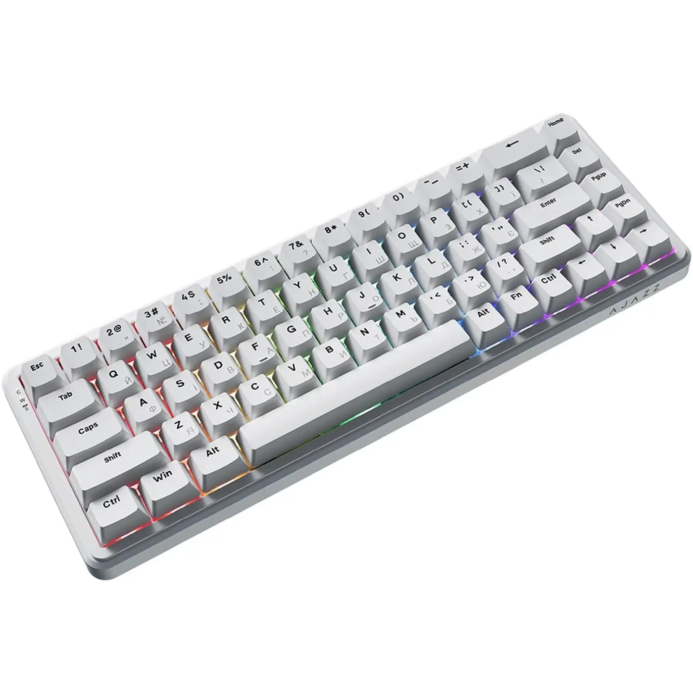 Купити Клавіатура Ajazz AK680 MAX RGB Magnetic Switches White (AK680-WM-W-A) - фото 2