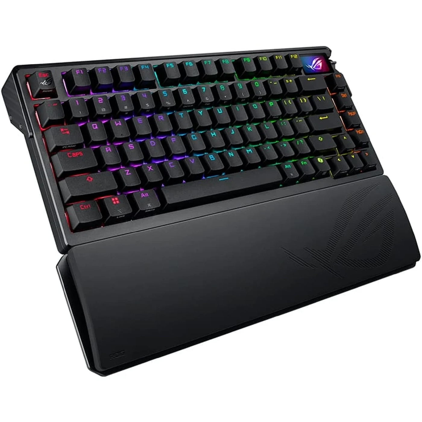 Купити Клавіатура ASUS ROG Azoth Extreme NX Snow EN RGB Black (90MP03MA-BKUA01) - фото 2