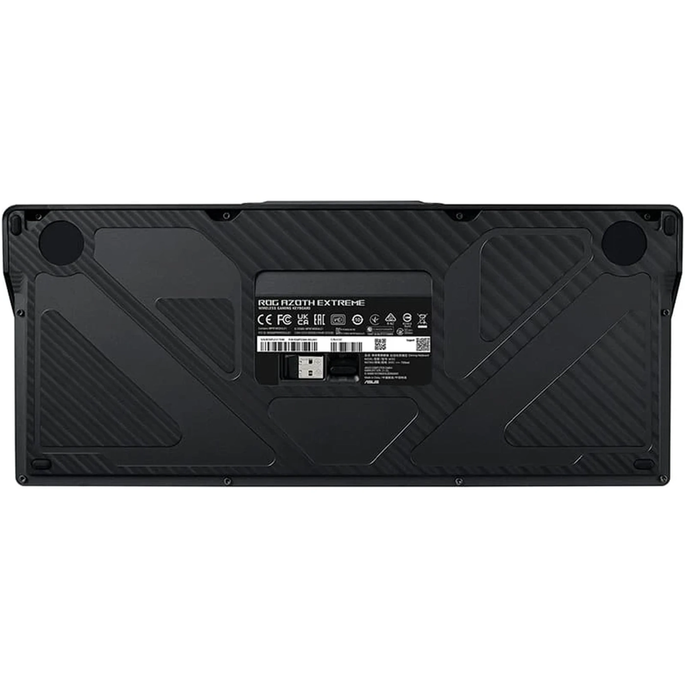 Купити Клавіатура ASUS ROG Azoth Extreme NX Snow EN RGB Black (90MP03MA-BKUA01) - фото 6